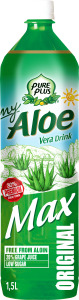 Pure Plus My Aloe 1,5 L Napój z aloesem Max smaku minimum cukru 30% soku Oryginalny